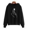 2019 Popular Women's Loose Casual Printed Hooded Sweatshirt