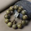Argentina Green Sandalwood Men's and Women's Bracelet - 108 Beads, Prayer Beads of Yu Sandalwood & Rosewood.