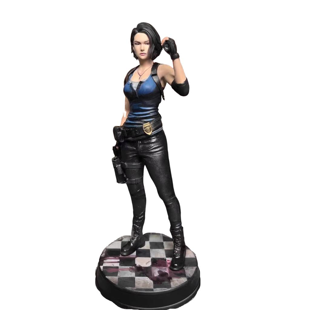 Jill Valentine Figure Leon·S·Kennedy 32Cm Figures Anime Games Figurine Model Collection Statue Desk Decoration Toys Doll Gifts