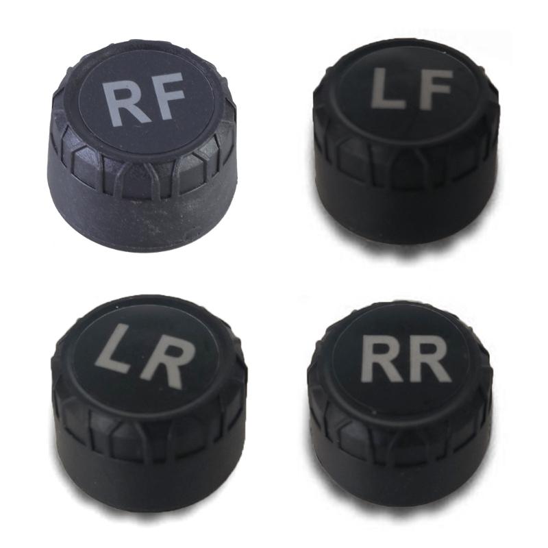 Vehicle Safety TPMS Tire Safety Monitoring System Solar Power Wireless Auto Security Alarm External Tyre Pressure Sensor