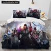 3D Lost ARK Game Gamer Cartoon Comforter Bedding Set,Duvet Cover Bed Set Quilt Cover Pillowcase,king Queen Size Bedding Set Kids