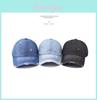 Denim Baseball Cap With Damaged Design For Men And Women Spring Summer Autumn