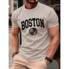 Cotton Printed Men's Fashion Loose Top Casual T-Shirts Men’s
