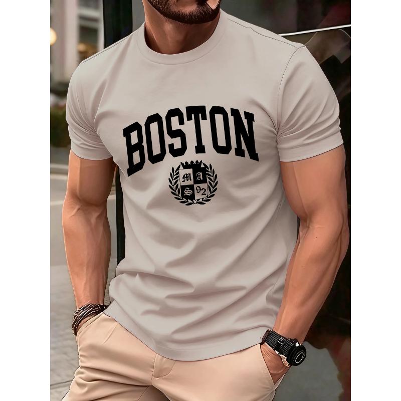Cotton Printed Men's Fashion Loose Top Casual T-Shirts Men’s