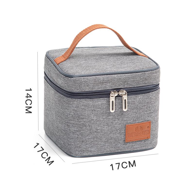 

Fashion Insulated Thermal Cooler Lunch Box Food Bag for Work Picnic Bag Bolsa Termica Loncheras Para Mujer for School Students
