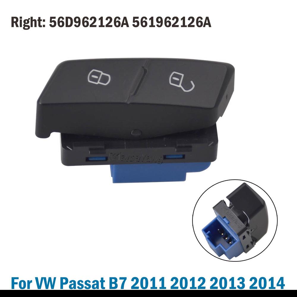 Door Lock Button 561962125A 561962126A For VW Passat B7 2011 2012 2013 2014 Car Accessories