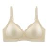 Women Hollow Out Wireless Push Up Comfortable Side Support Gathering Bra