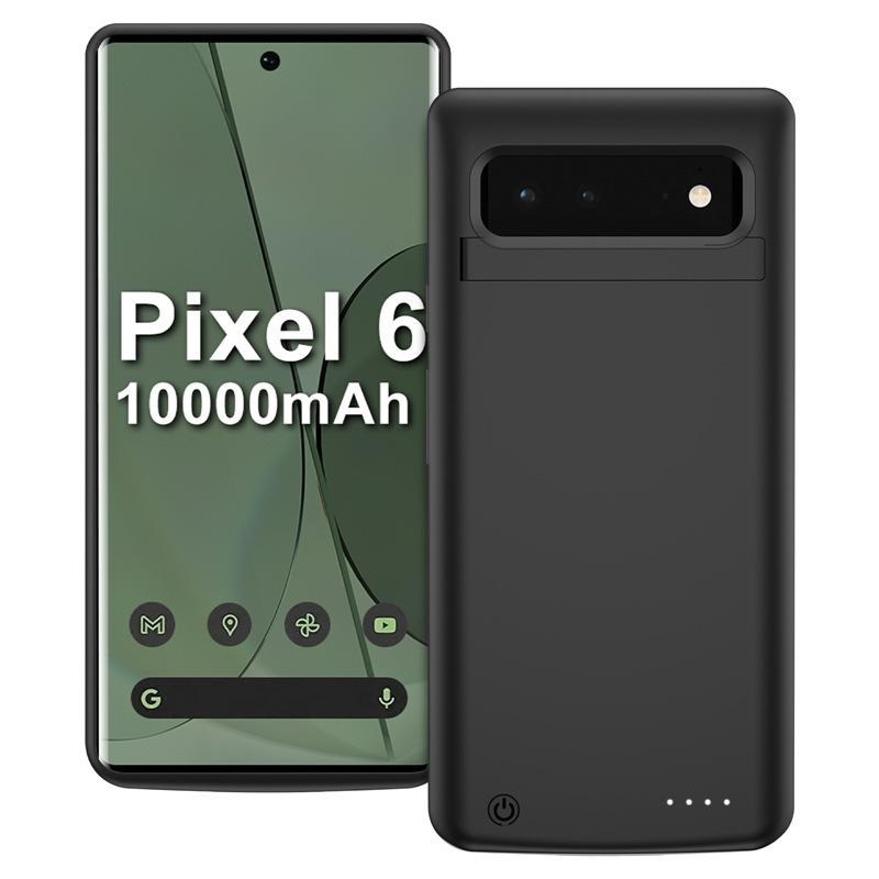 For Google Pixel 8 Pro 7 6 Pro Wireless Battery Charger Case Power Case Battery Pack Power Bank 10000mAh Wireless Charging Cover