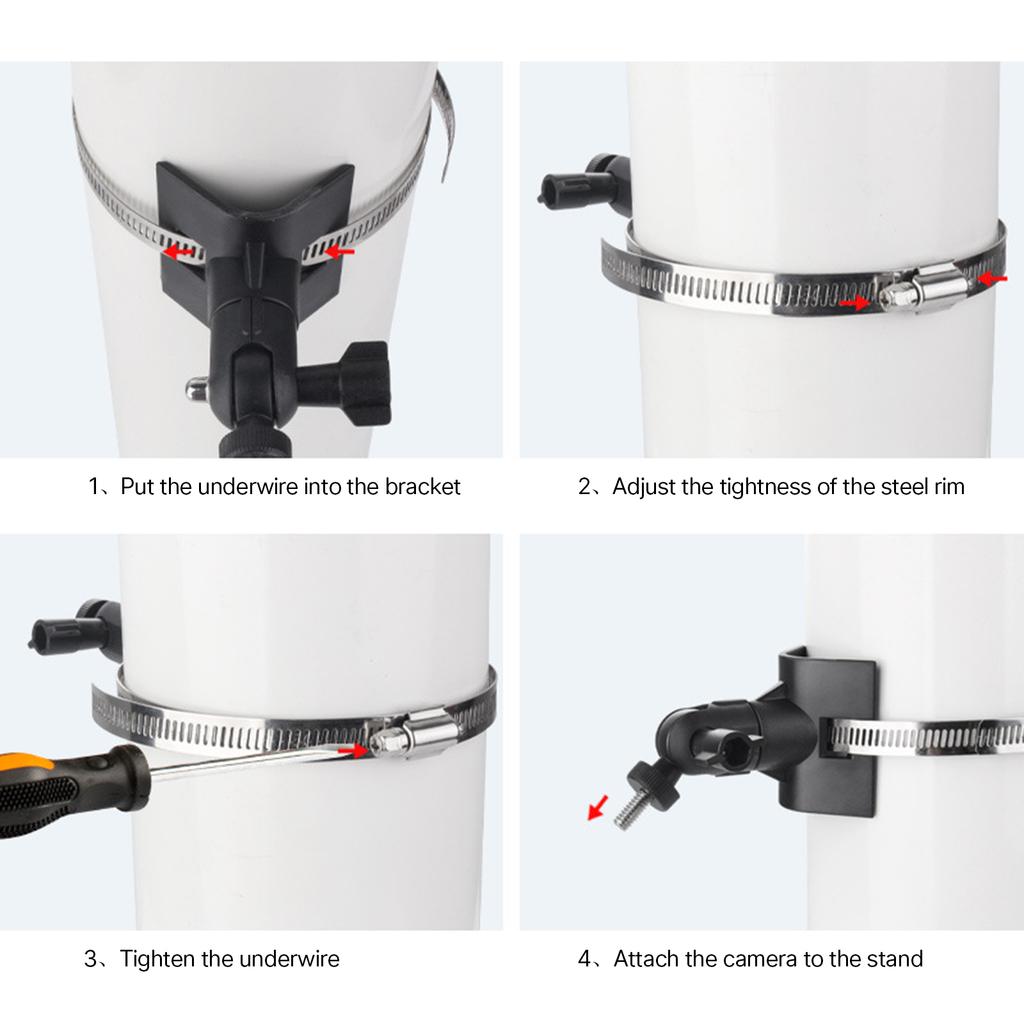 Universal Heavy Duty în aer liber CCTV Cameră de Securitate Stalpi Suport de Montare Suport reglabil pentru Cameră de Securitate Camera de Securitate