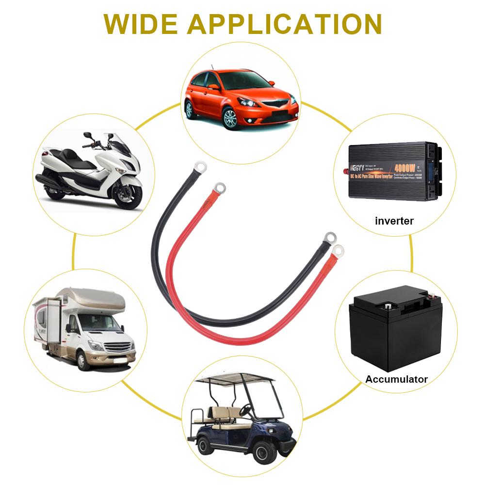 4Awg XT60 New Energy Vehicle Battery Connection Wire Pvc Pure Copper -Power Inverter Cable Solar Accessories 50CM