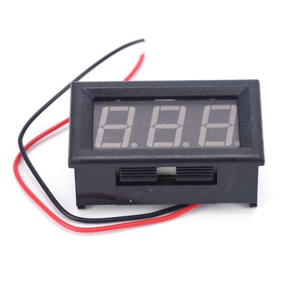 Mini voltímetro probador Digital voltaje prueba batería Dc 0-30V rojo Auto coche Lw Szus