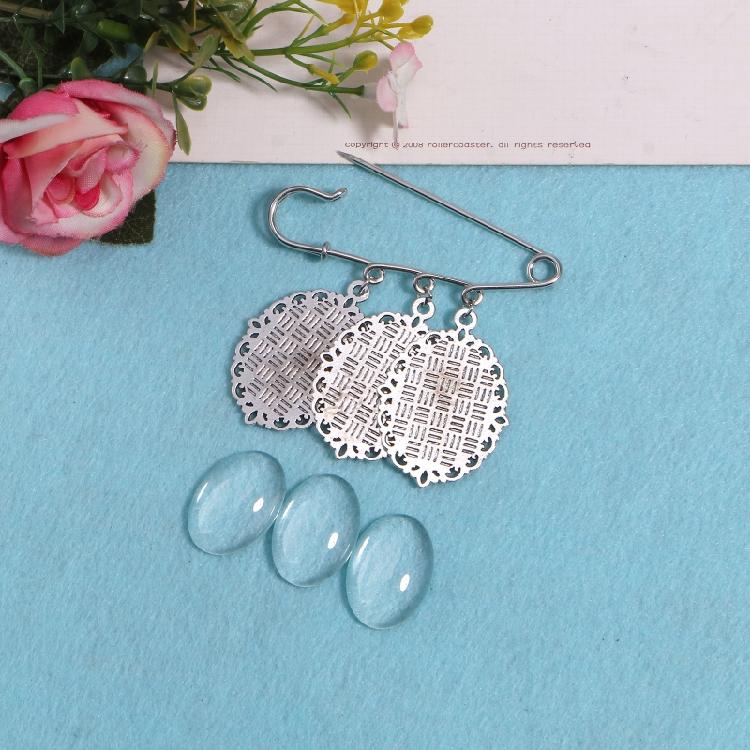DIY Photo Glamour Lace Oval Bridal Pendant Memorial Angel Photo Party Ornaments