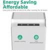 Efficient Room Dehumidifier Portable Dehumidifier Small Dehumidifier with Light ABS Texture for Living Environment