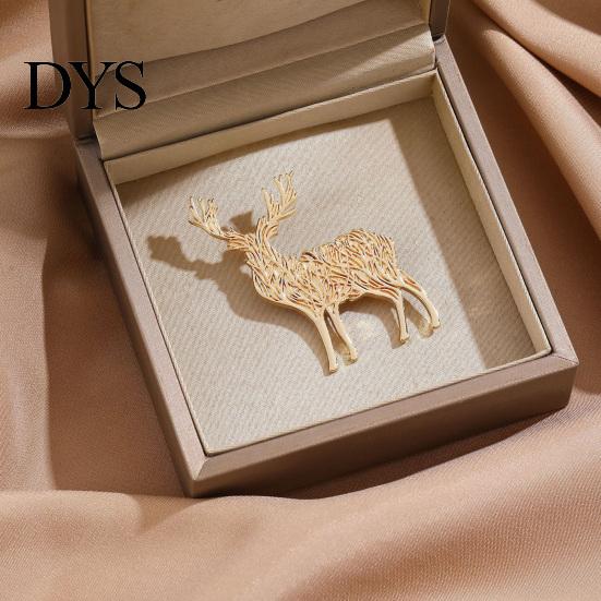 Clothes Brooch Rhinestone Flower Pin, Bow Deer Red Lip Lapel Anti-tarnish Dress Suit Hat Bag Clothing Accessories, Elegant Jewelry for Women