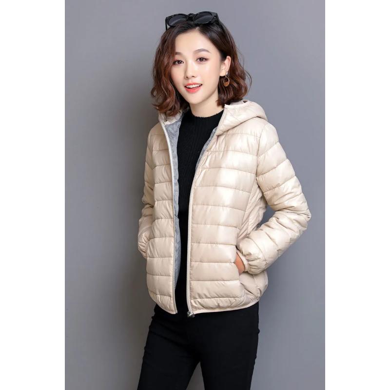 New Autumn and Winter Light Down Jacket for Women Korean Style Loose Student Short Cotton-padded Jacket