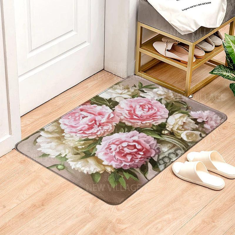 House entrance carpet Home doormat Modern Nordic style Room Bath mat Foot mat bathroom non-slip mat Kitchen water absorption mat