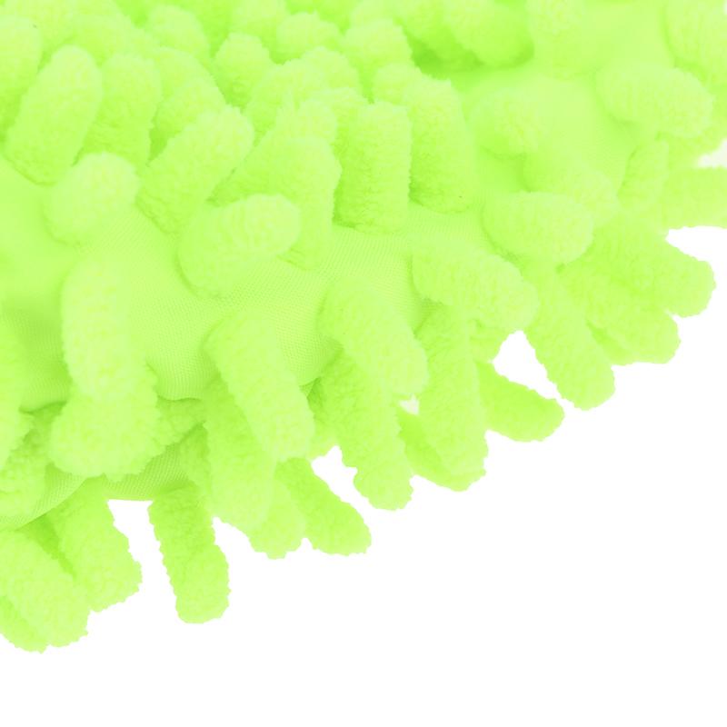 Ultrafine Fiber Chenille Microfiber Car Wash Glove Mitt Soft Mesh For Car Wash