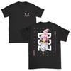 Maglietta estiva da uomo in cotone a maniche corte con scollo tondo e stampa kawaii Majin Buu Gym Ball Z Fitness Anime per genitori