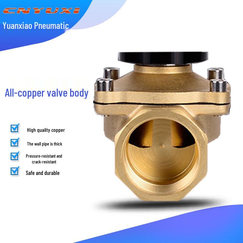 ZHongXiong Brass Normally Open Solenoid Valve