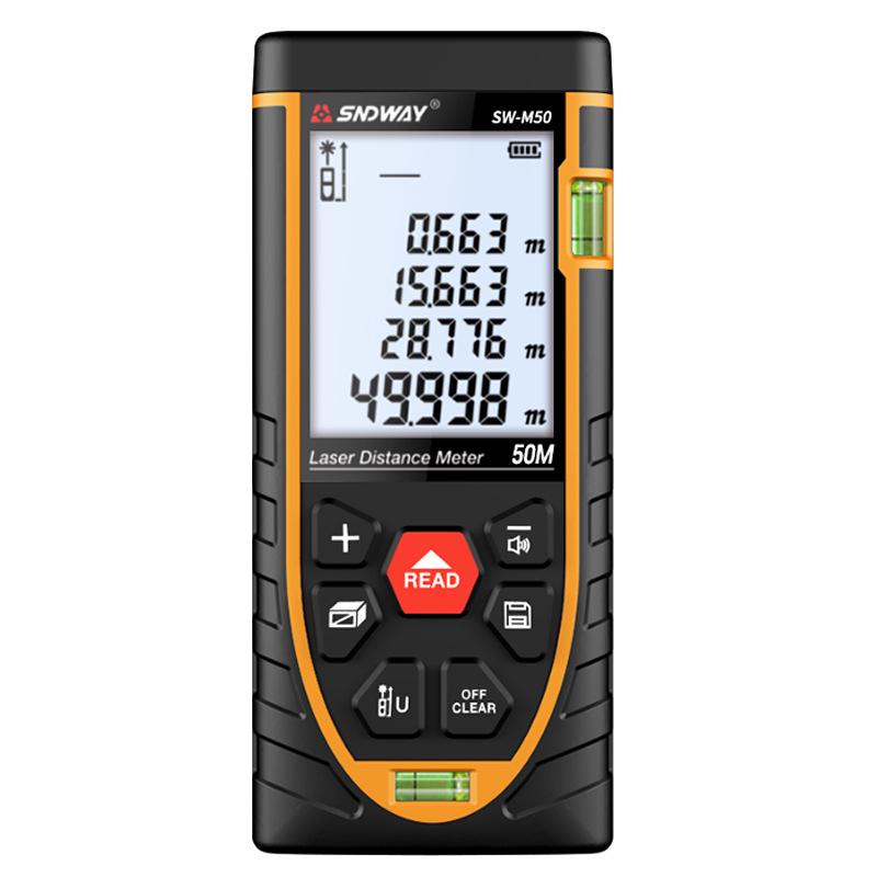 SNDWAY High-Precision Laser Distance Meter and Electronic Ruler.