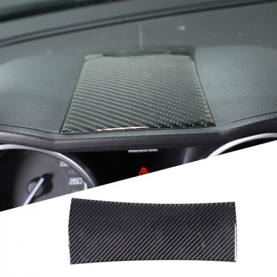 Carbon Fiber Driver Side Dashboard Trim Cover Fit For Jaguar F-TYPE 2013-