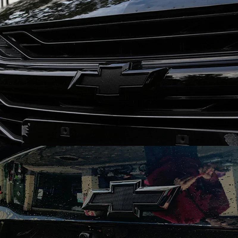 ABS Car Rear Trunk Badge Modified Front Hood Grille Emblem 3D Stickers for Chevrolet Malibu XL 2009-2014 2015-2018 2017 2011