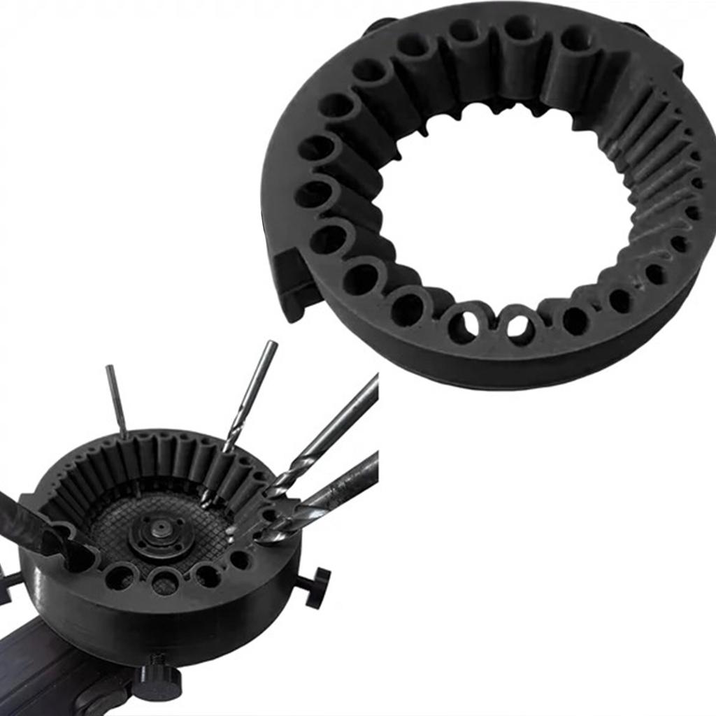 Elektrischer Bohrer-Schärfaufsatz, der effizientes Schleifen und Schärfen für Heimwerkerprojekte und den professionellen Einsatz bietet