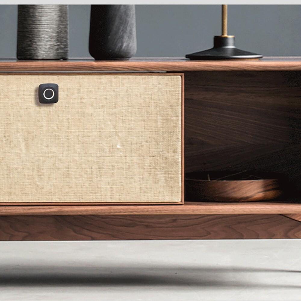 Ultra-thin Panel Wardrobe Locks Smart Cabinet Locks Biometric Keyless Furniture Drawer Cabinet Fingerprint Lock