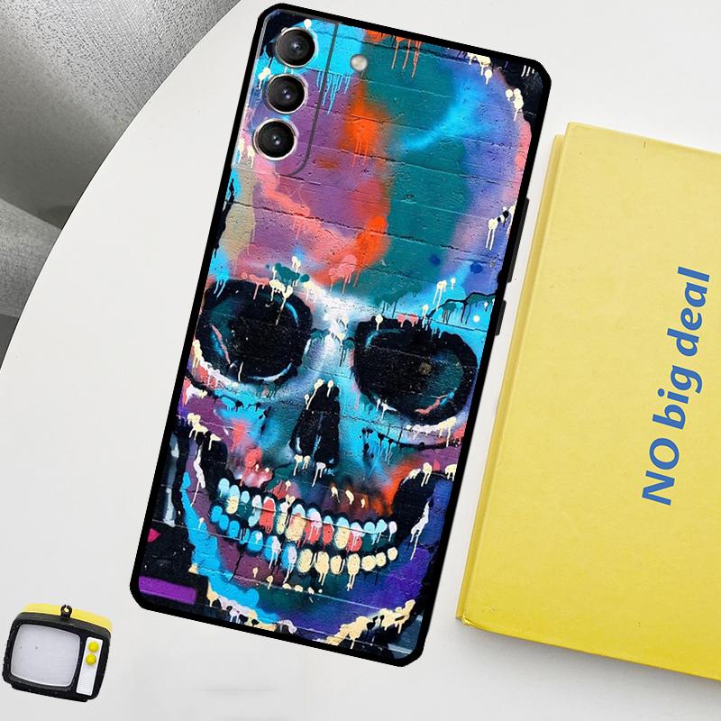 Graffiti Phone Case For Samsung Galaxy S24 Ultra S20 S21 S22 S23 Plus S9 S10 S24 FE S25 Ultra Cover