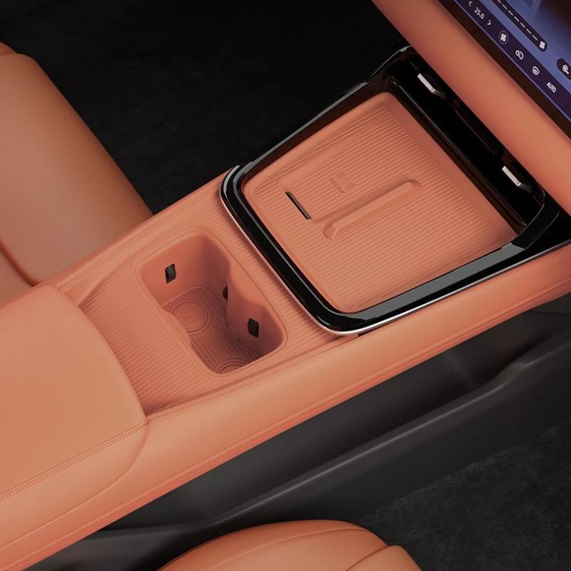 For Changan DEEPAL S05 2024 Central Control Panel Silicone Protective Pad Scratch-Resistant Anti Skid Car Interior Accessories