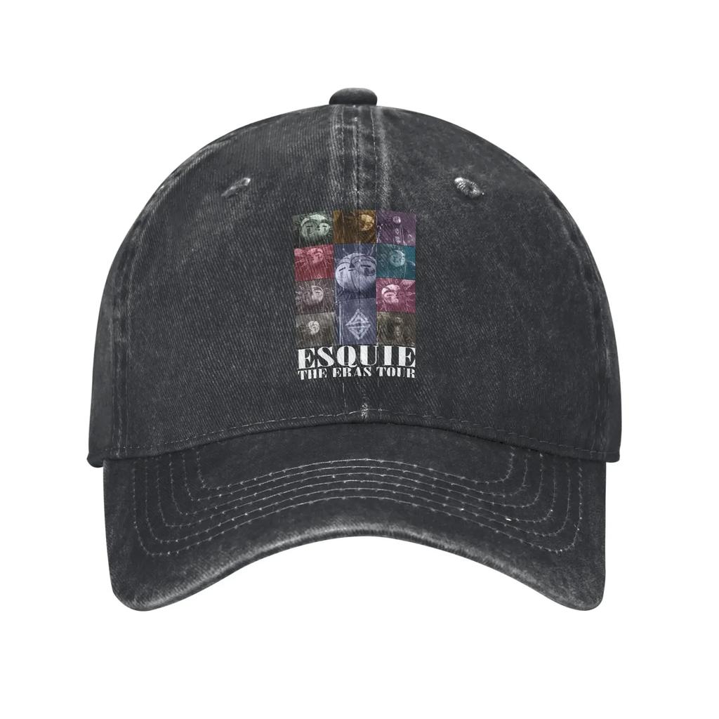 Expedition 33 Esquie Roliga Citat Unisex Basebollkepsar Sliten Denimbågar Keps Vintage Utomhus Alla Årstider Justerbar Solkeps