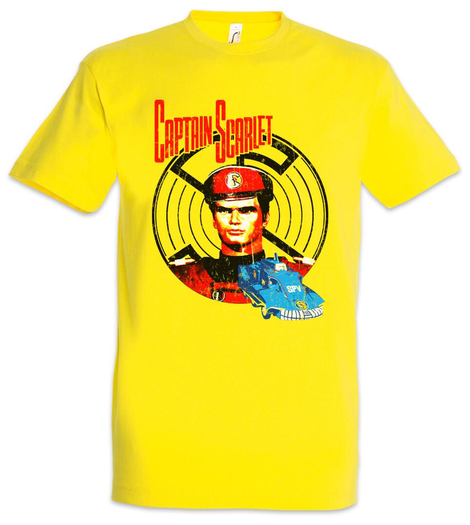 

Captain Scarlet T-Shirt Mens Womens Tees Top Retro and Geek the Nerd Mysterons S