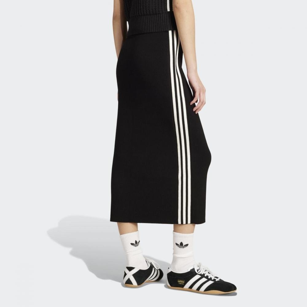 Adidas Adicolor Knit 3 Stripe Skirt Jw2661