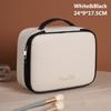 PU Large Capacity Women Tote Makeup Bag Portable Travel Organizer Tolietry Cosmetic Storage Bag Ladies Double Layer Pouch
