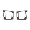 For BMW 3 Series E46 1999 2000 2001 2002 2003 2004 Soft Carbon Fiber Car Interior Gear Shift Panel Trim Frame Cover Decoration