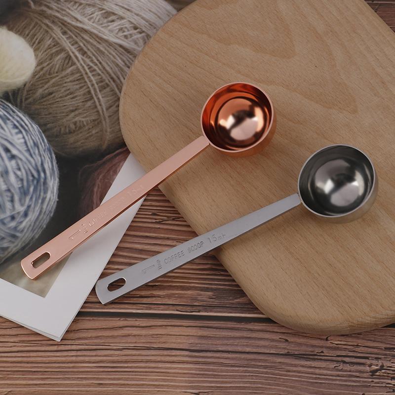 Coffee Scoop Tablespoon Exact 30Ml Stainless Steel Measuring Long Handled Spoon