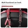 Car Storage Hook Long Headrest Hanger Seat Back Purse Bag Hook For Volkswagen VW Golf 4 5 6 7 Polo Jetta Sagitar Magotan Passat ze4