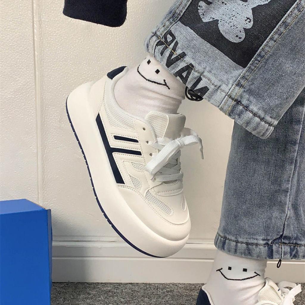 Big Head Shoes Women's Spring and Summer New Good-looking Versatile Casual White Shoes Feel Canvas Shoes