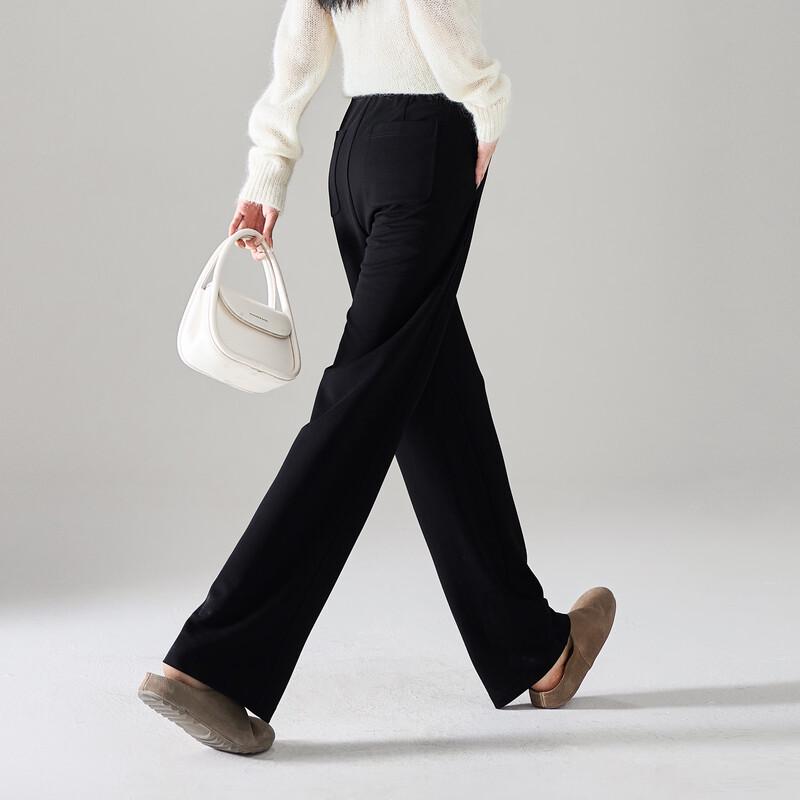 

SOFSIL 2026 Spring High-Waist Wide-Leg Casual Pants 27/M