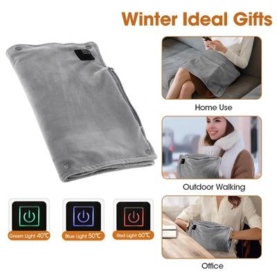 USB Charging Electric Heater Soft Crystal Hand Warmer Hot Water Bottle Heater Bag Hand Muffs for Women Men, Relief Winter Cold