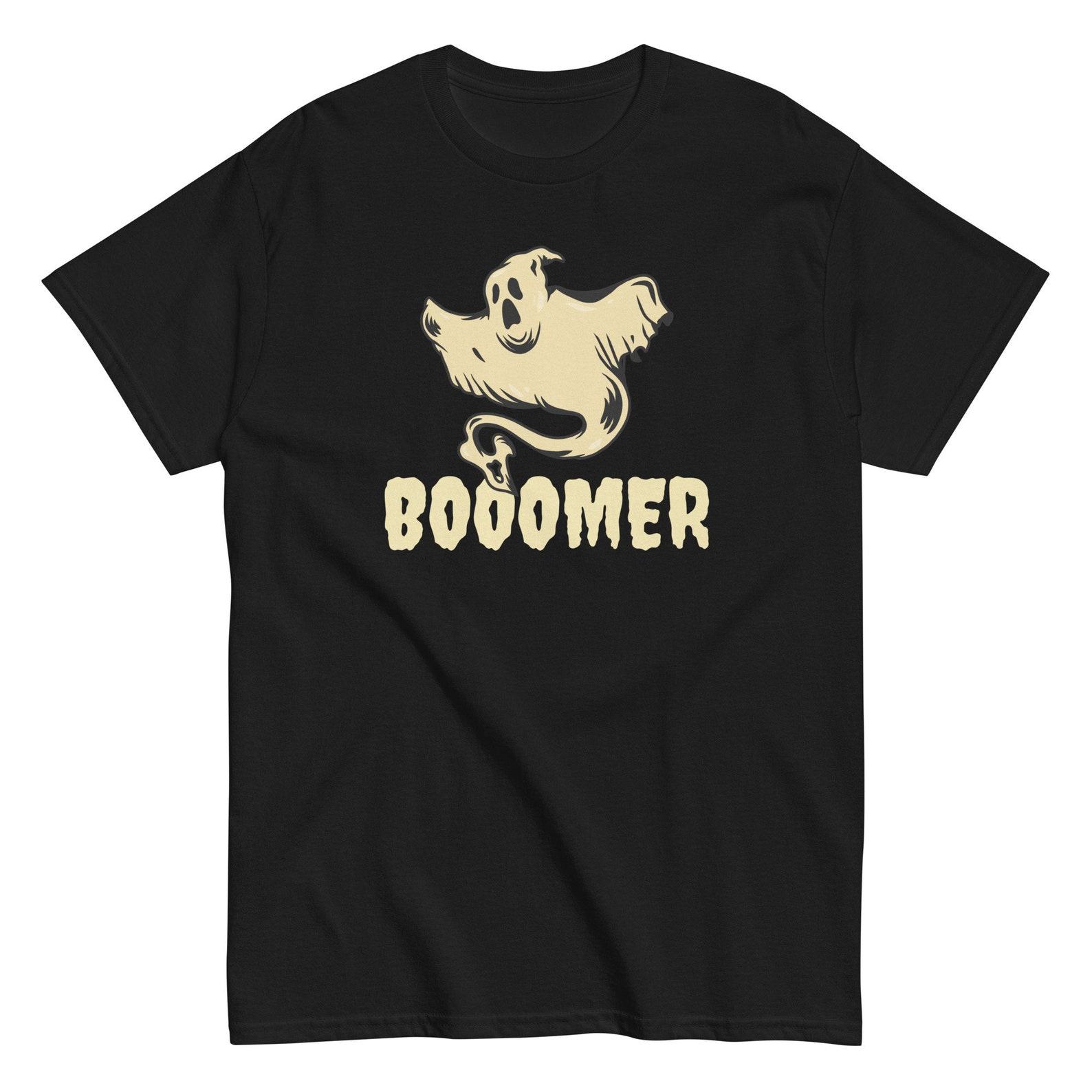 Halloween Booomer Ghost Unisex T-Shirt S