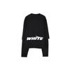 OFF WHITE Sweatshirts Men's Crew Neck Moderate Mock Two Piece OMAB022E184050031001