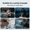 LED Headlamp Glasses With 2 Mode Lighting USB Chargeable Headlight Goggles Glasses For Night Sport And Activity