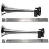 5pcs 125db 12V Silver Trumpet Air Horns Trumpet Musical Dixie Duke Hazzard Car Truck Boats Air Horn