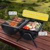 Portable Charcoal Grill,Tabletop Charcoal Grill,BBQ Grill for Outdoor Cooking Camping,Picnics,Backyard,Balcony