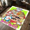 Crayon Shin-chan  Carpet Office Decorative Carpet For Living Room Bedroom Door Mat Floor Rug Computer Chair Area Rug