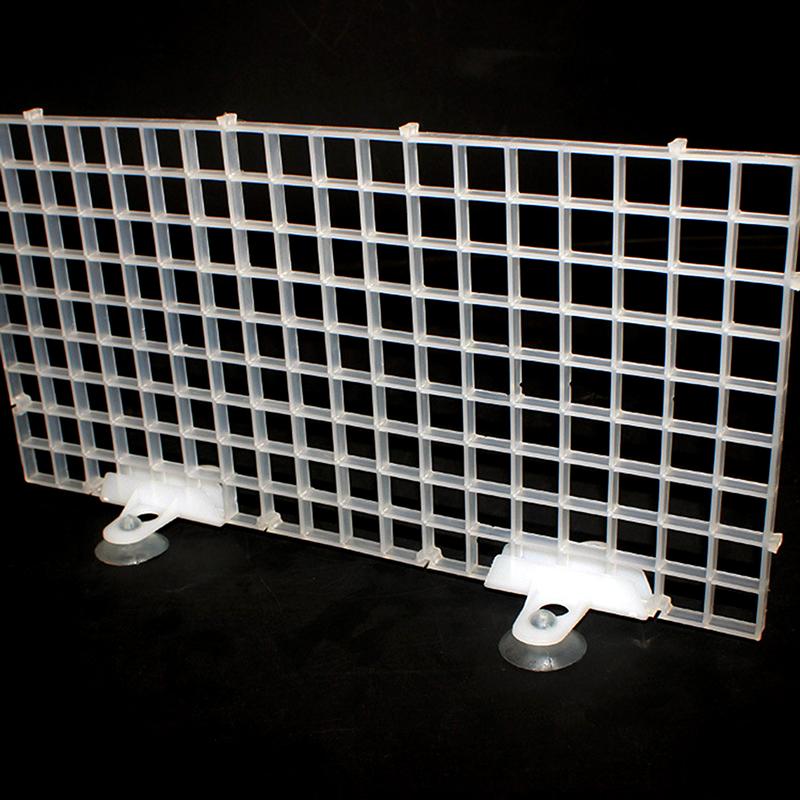 5Pcs Aquarium Fish Tank Partition Clip Glass Suction Cup Clip Separation Clip Plastic Clip Head