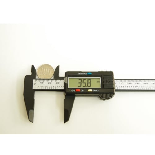 Digital Vernier Caliper, 0mm-150mm, for Carpentry, DIY, Electronic Measurement, High-Resolution LCD Display, Supports Both Inner and Outer Diameters,
