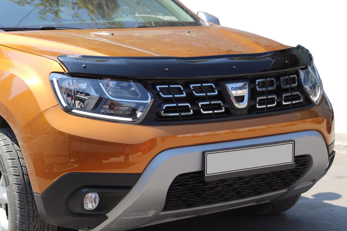 

Дефлектор капота (EuroCap) для Dacia Duster 2018-2024 рр.