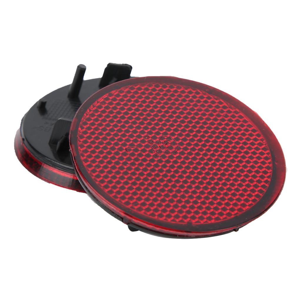 2 STK Bakre Støtfangerreflektor Rund Rød Automodifisering Passer for Nissan QASHQAI 2007‑2015